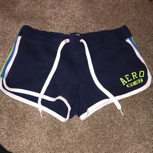 navy aeropostale shorts
